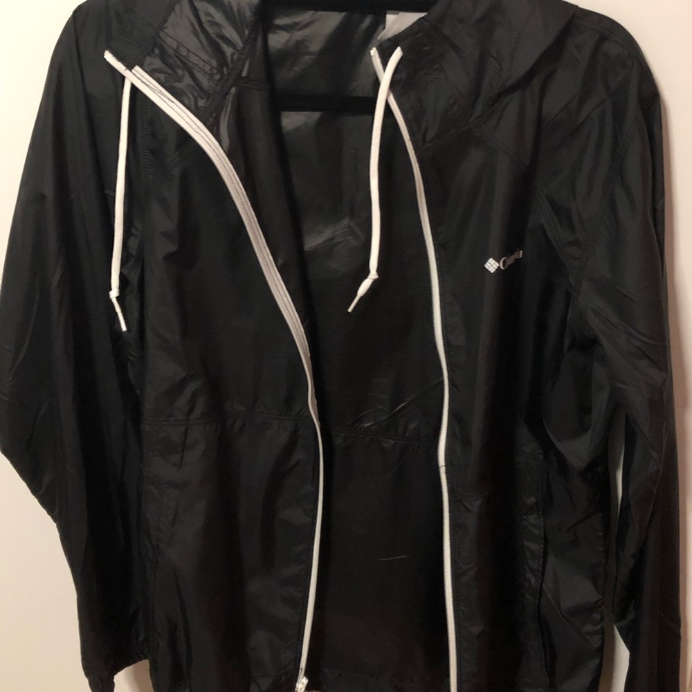 Columbia thin rain jacket